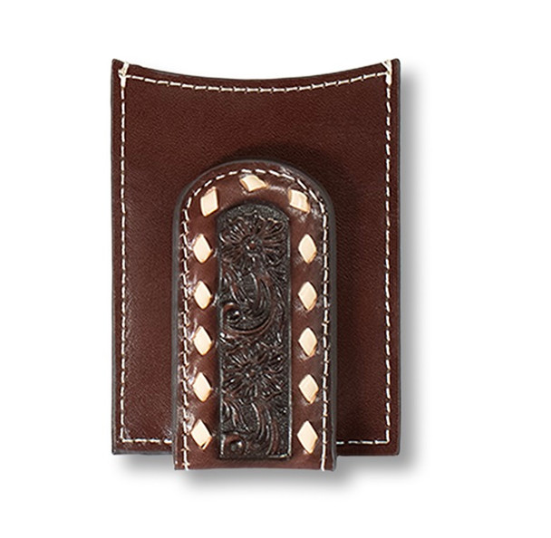 ARIAT MONEY CLIP FLORAL EMBROIDERED - ACCESSORIES WALLET  - A3558302