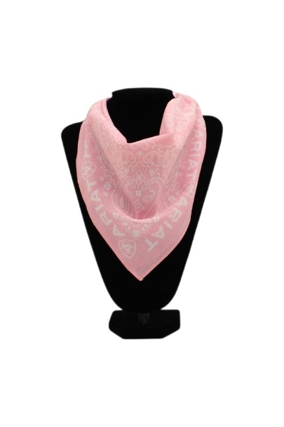 ARIAT 22" X 22"  BANDANA PINK - ACCESSORIES OTHER  - A1109024