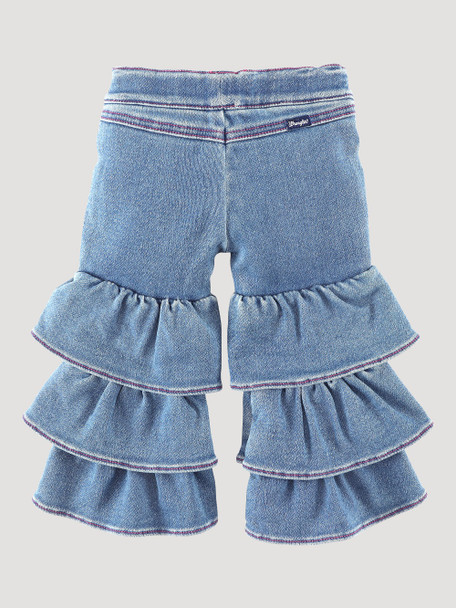 WRANGLER BABY GIRL TIERED FLARE - KIDS GIRLS JEANS - 112338912