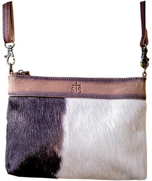 STS RANCHWEAR COWHIDE GRACE CROSSBODY - LADIES PURSES  - STS38136