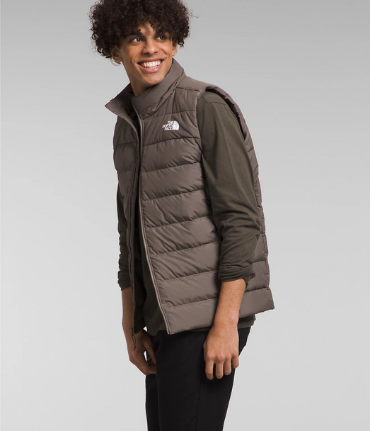 NORTH FACE ACONCAGUA 3 VEST FALCON BROWN - MEN VESTS  - NF0A84IKNXL1