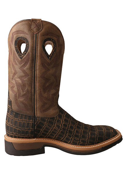 TWISTED X CAYMAN LITE COWBOY PRINT - BOOT MENS WORK - MLCA003