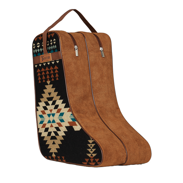 TWISTER SOUTHWESTERN CHOCOLATE BOOTBAG - BOOT ADD-ONS  - 0411747