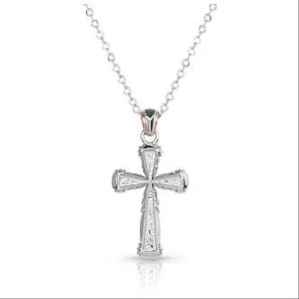 Murdoch's – Montana Silversmiths - Women's Growing Faith Cross Necklace