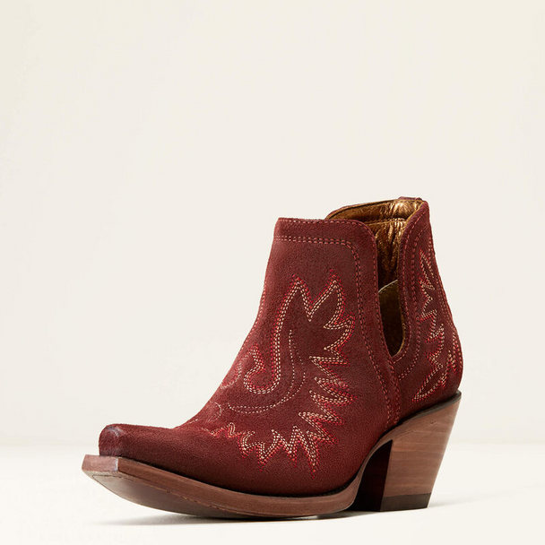 ARIAT DIXON MERLOT SUEDE - BOOT LADIES  - 10046867