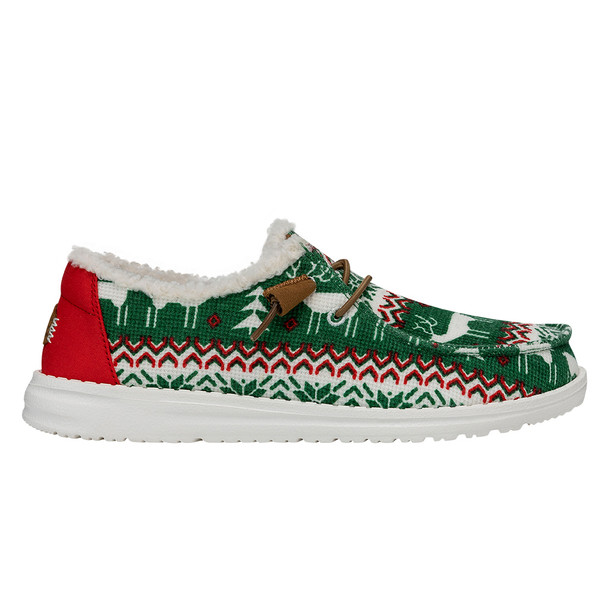 HEY DUDE WENDY UGLY SWEATER FAUX SHEAR - FOOTWEAR LADIES  - 40892-315