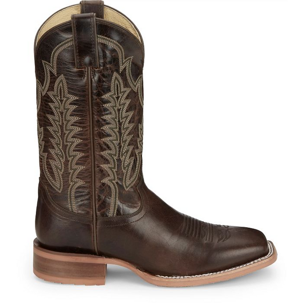 JUSTIN  LYLE UMBER COWHIDE - BOOT MENS WESTERN - CJ2031