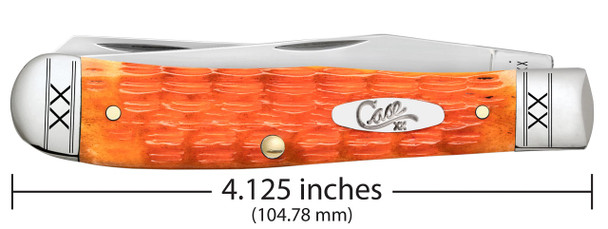 CASE TRAPPER CAYENNE JIG BONE - ACC KNIVES  - 35810