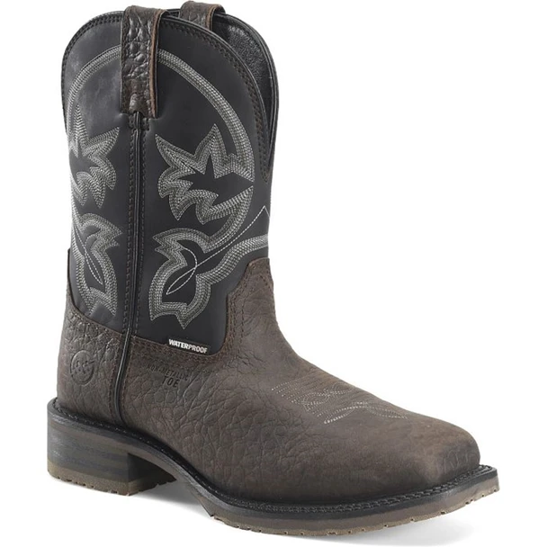 DOUBLE H RONAN DARK BROWN COMPOSITE TOE - BOOT MENS WORK - DH4151