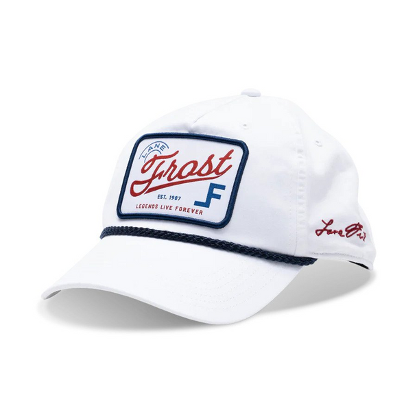 LANE FROST WHITE WITH FROST PATCH - HATS CAP  - TULSA