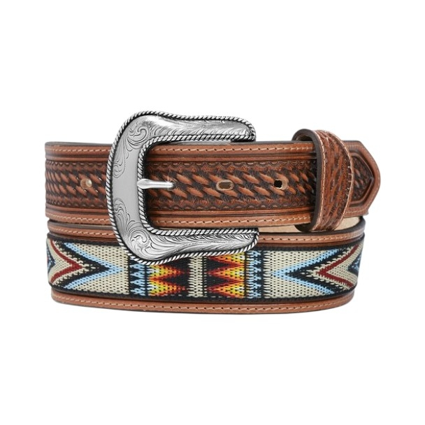JUSTIN  1 1/2 TAN BRYCE CANYON - ACCESSORIES BELT MEN - C14164