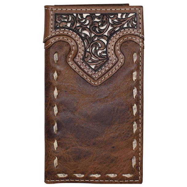 JUSTIN  JR RODEO YOKE & RAWHIDE - ACCESSORIES WALLET  - 23205481W2