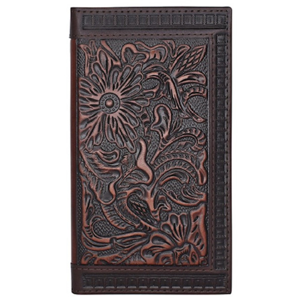 JUSTIN  TOOLED EMBOSSED - ACCESSORIES WALLET  - 23205566W11