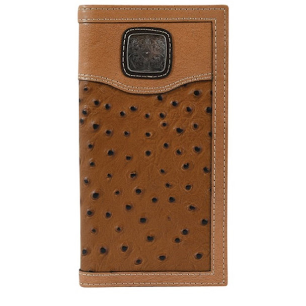 JUSTIN  OSTRICH PRINT RODEO CONCHO - ACCESSORIES WALLET  - 22054767W10