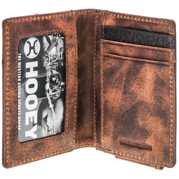 HOOEY TAHONTA TAN BROWN BIFOLD - ACCESSORIES WALLET  - RFW014-BRTN