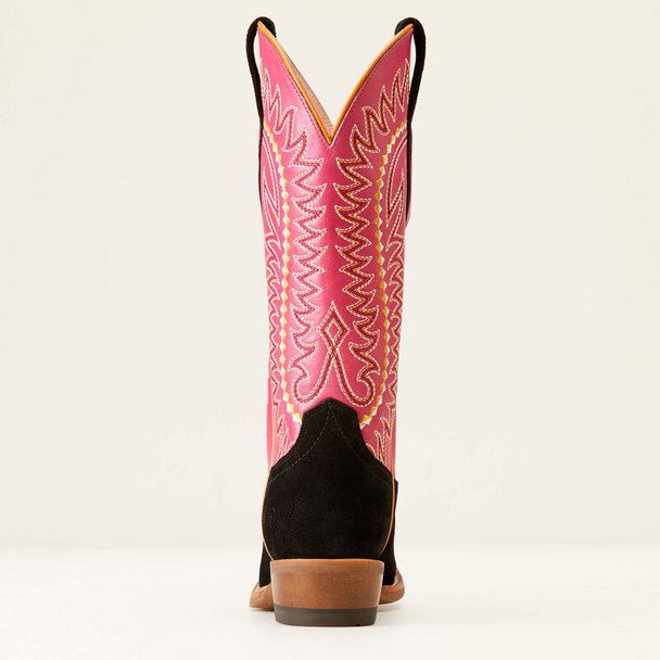 ARIAT DERBY MONROE ROUGHOUT PINK - BOOT LADIES  - 10047047