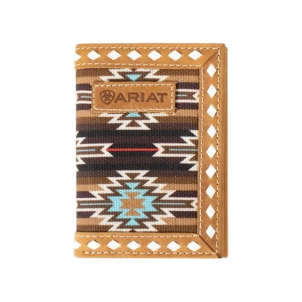 ARIAT TRIFOLD SOUTHWEST DIAMOND - ACCESSORIES WALLET  - A3559202