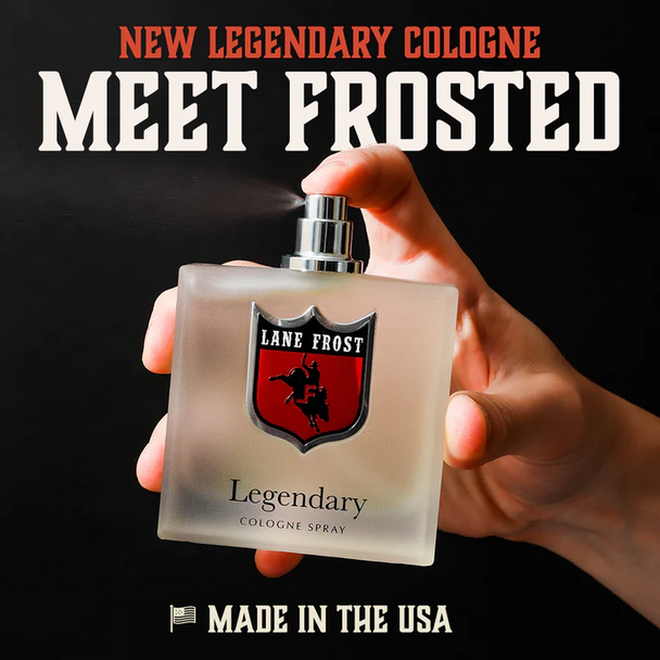 LANE FROST 3.4 OZ COLOGNE SPRAY - FRAGRANCES   - FROSTED LEGENDARY