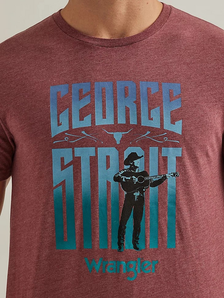 WRANGLER GEORGE STRAIT  PORT - MENS TEE  - 112344152