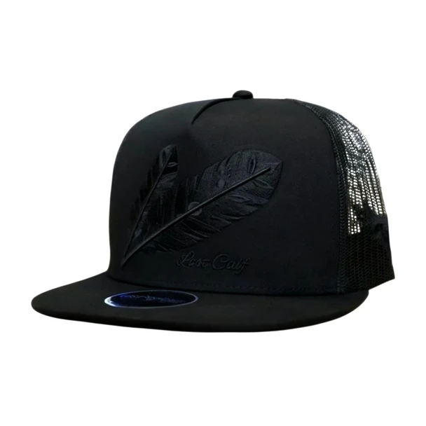 LOST CALF BLACKOUT FEATHERS - HATS CAP  - BLACKOUT TRIBE