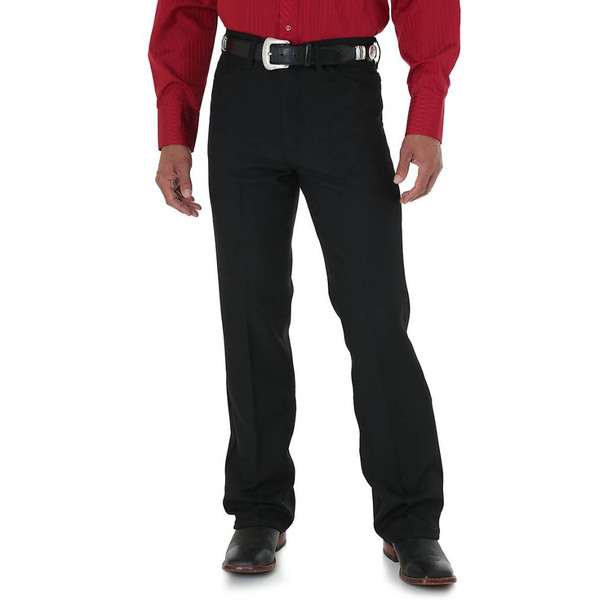 WRANGLER WRANCHER DRESS POLYESTER BLACK - MENS JEANS  - 82BK