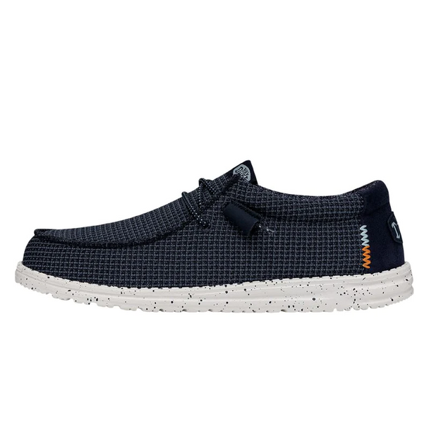 HEY DUDE WALLY SPORT MESH NAVY - FOOTWEAR MEN'S  - 40403-410