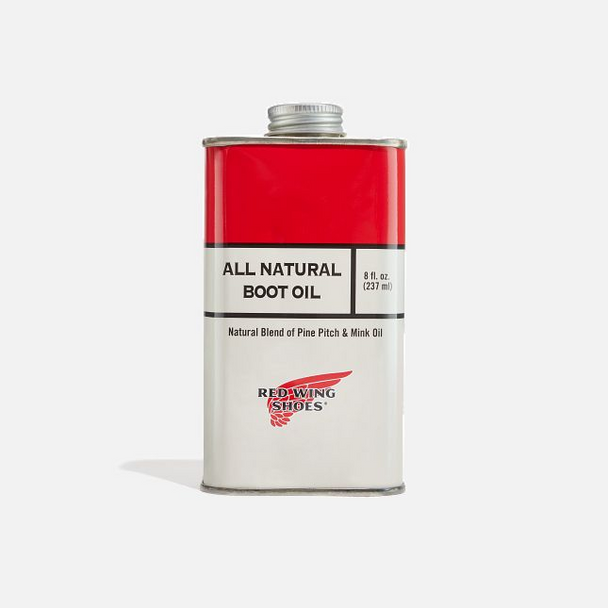 RED WING ALL NATURAL BOOT OIL 8 OZ - ACCESSORIES BOOT CARE  - 97103