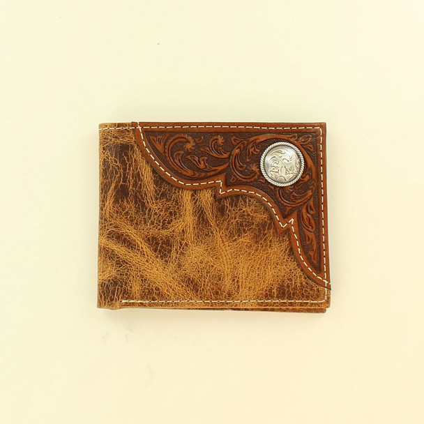 ARIAT DISTRESSED BIFOLD WALLET - ACCESSORIES WALLET  - A3532408