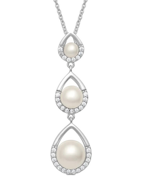 MONTANA SILVERSMITHS PERFECT PEARL TEARDROP - ACCESSORIES JEWELRY NECKLACE - NC4812