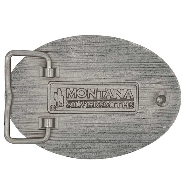 MONTANA SILVERSMITHS 2ND AMENDMENT HOUSE WARRIOR - ACC BUCKLE  - A891WC