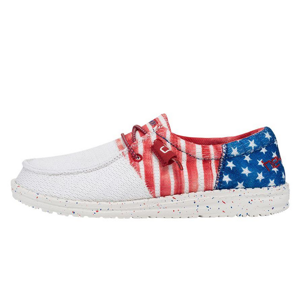 HEY DUDE WENDY SOX TRI AMERICANA FLAG - FOOTWEAR LADIES  - 122342143