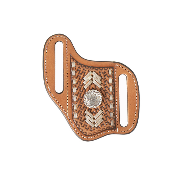 NOCONA RAWHIDE LACING SHEATH BASKETWE - ACC KNIVE SHEATH  - 1806708