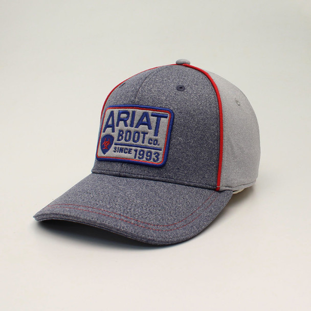 ARIAT GREY HEATHER PATCH BOOT CO - HATS CAP  - A300012406