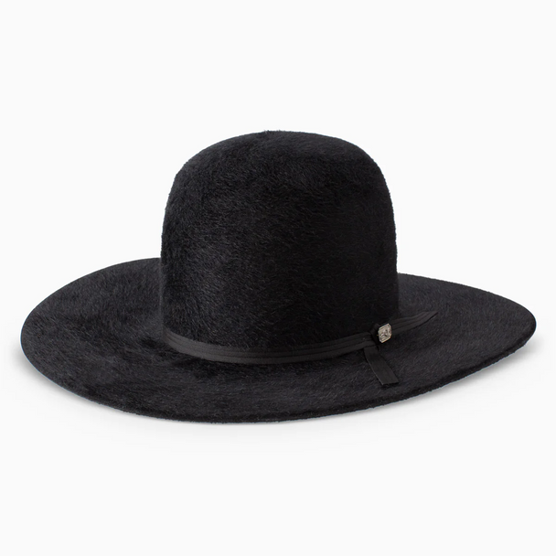 RESISTOL KODIAK 8X BLACK 4 1/4" BRIM - HAT FELTS  - RFKODK-164207