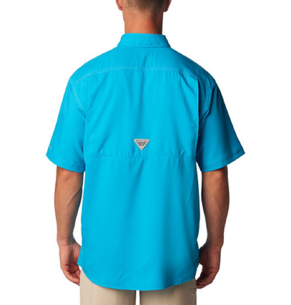 COLUMBIA LOW DRAG OCEAN BLUE - MENS SHIRT  - 1540071417