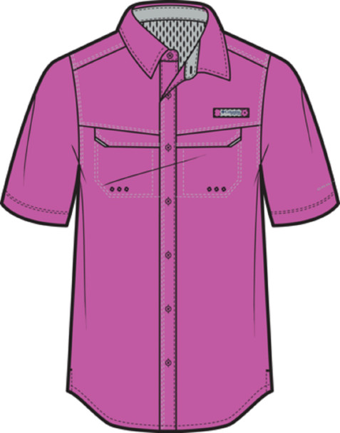 COLUMBIA LOW DRAG OFFSHORE LAVENDER - MENS SHIRT  - 1540071547