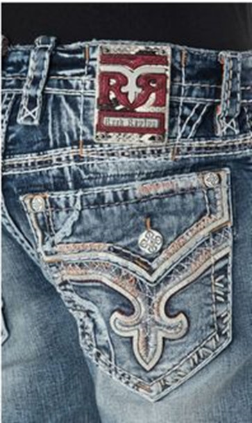 ROCK REVIVAL JIMMIE J203 STRAIGHT LEG - MENS JEANS  - RP3905J203R