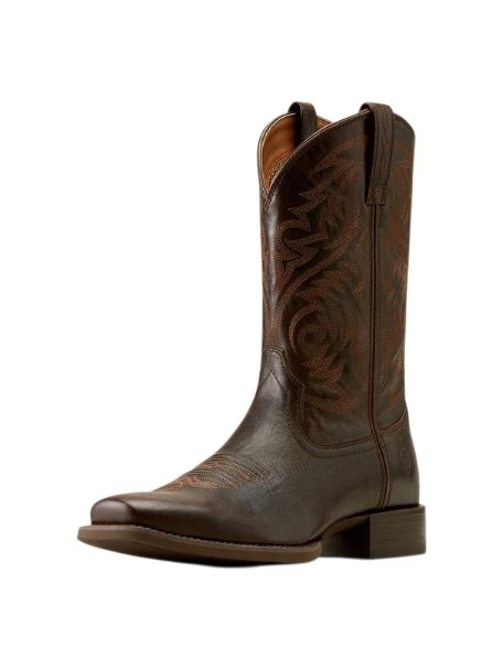 ARIAT SPORT HERDSMAN BURNISHED BROWN - BOOT MENS WESTERN - 10050990