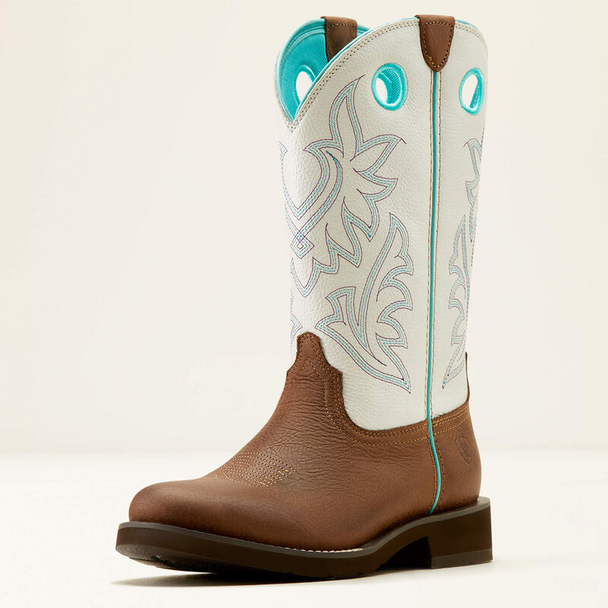 ARIAT ELKO DARK COTTAGE ROUND TOE - BOOT LADIES  - 10050887