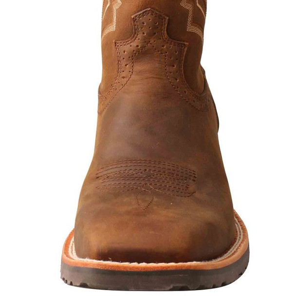 WRANGLER ALL AROUND WESTERN BROWN - BOOT MENS WESTERN - KMB0002