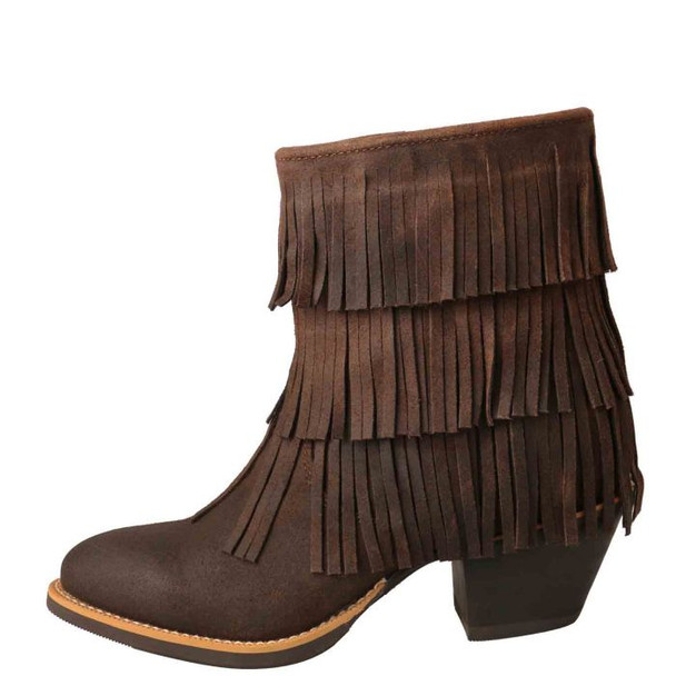 WRANGLER MAVERICK FRINGE  BOOTIE - BOOT LADIES  - KWB0005