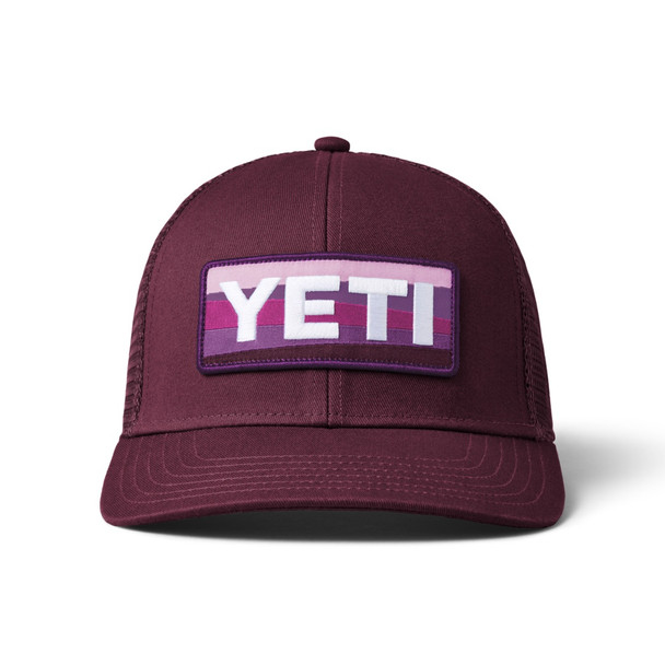 YETI SUNRISE BADGE TRUCKER PLUM - HATS CAP  - 21023003919