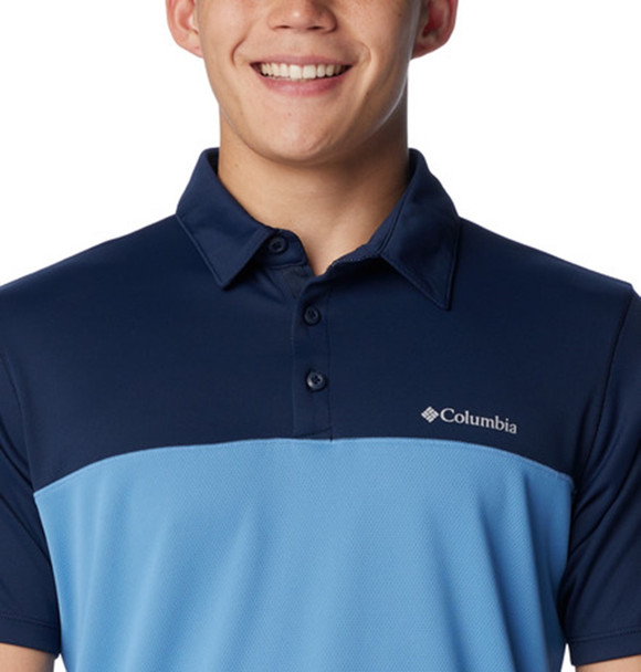 COLUMBIA NARROWS POINTE NAVY - MENS POLO  - 2072631479