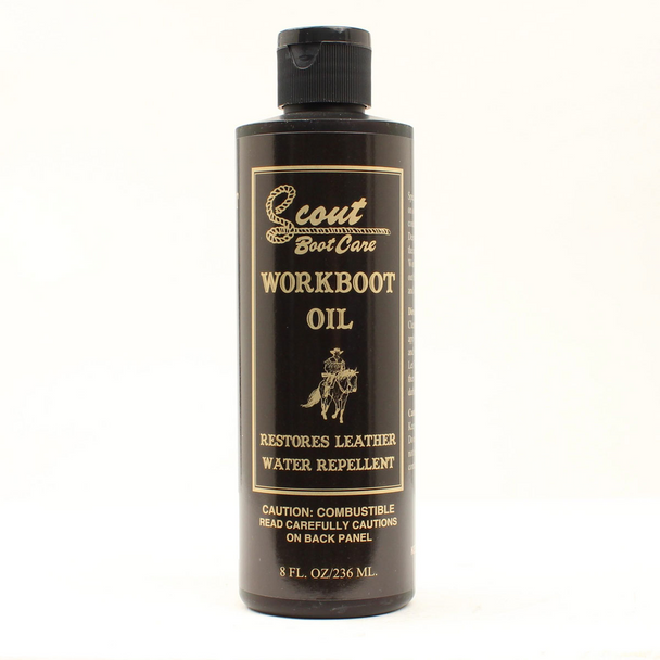 SCOUT WORK BOOT OIL 8 OZ - ACCESSORIES BOOT CARE  - 03614