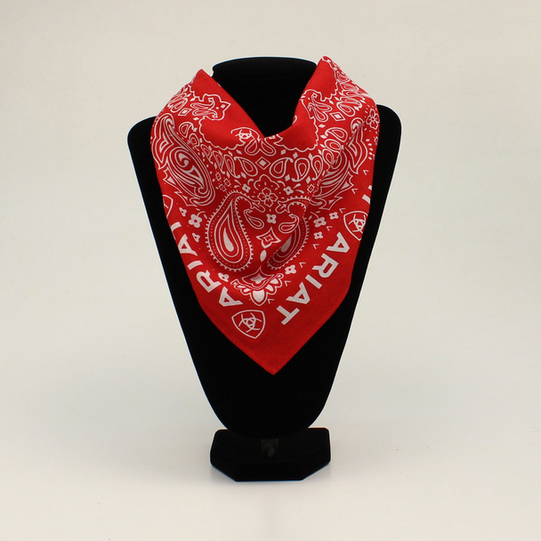 ARIAT 22" X 22"  BANDANA RED - ACCESSORIES OTHER  - A1109004