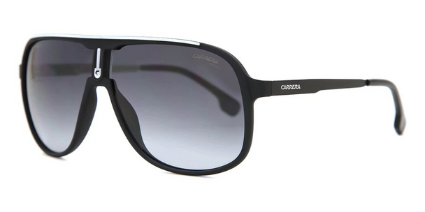 CARRERA MATTE BLACK GREY SHADE - SUNGLASS CARRERA  - 1007/S0039O