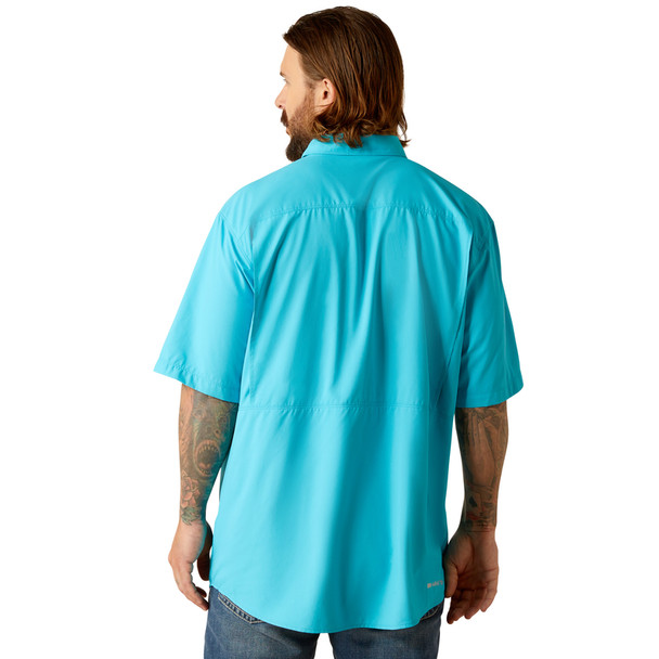 ARIAT VENTTEK OUTBOUND TURQUOISE - MENS SHIRT  - 10048734