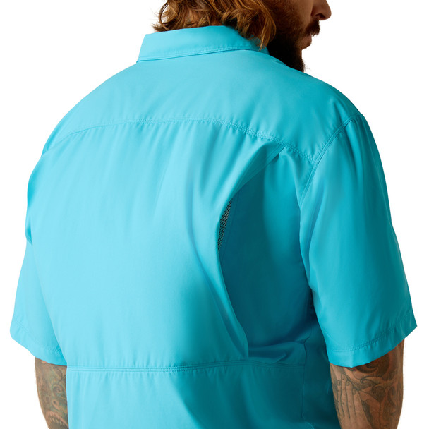 ARIAT VENTTEK OUTBOUND TURQUOISE - MENS SHIRT  - 10048734