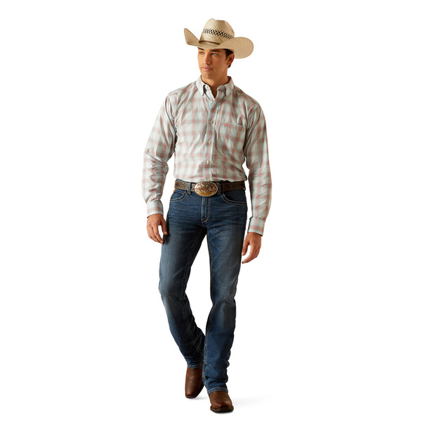 ARIAT PRO SERIES KING SKY PLAID - MENS SHIRT  - 10048406