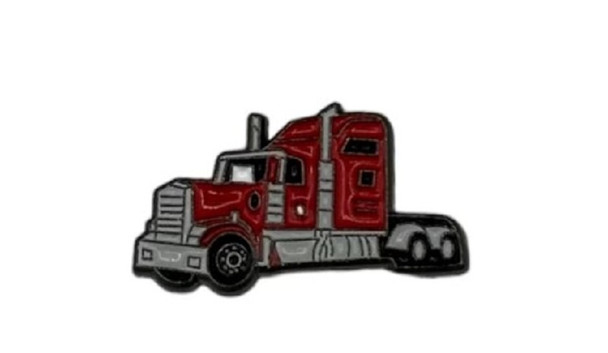 CACTUS RANCH RED BIG RIG TRUCK - ACCESSORIES HAT CAP PINS  - CRHP-03